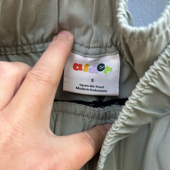 Alder Green Open Air Pants, Small - Picture 9 of 11